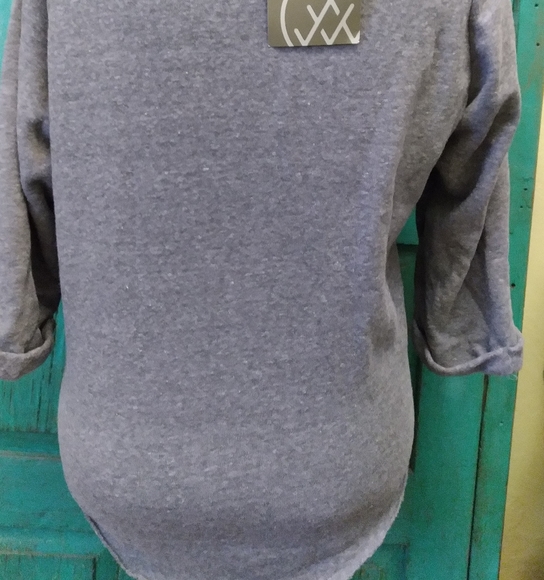 New Women's 3/4 Sleeve Sweatshirt from Put in Bay Ohio by Alternative Sz Small - Picture 5 of 8
